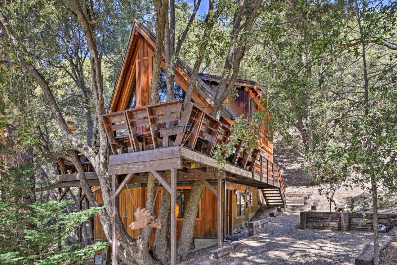 Updated Tree House Pine Mtn Club Cabin By Trails Pine Mountain Club Kültér fotó